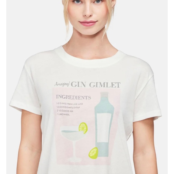 WILDFOX Gin Gimlet Jamie Tee NWT - Picture 2 of 8